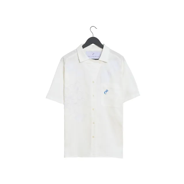Christine Phung Chemise Alpha chemise coton brodée main S M L